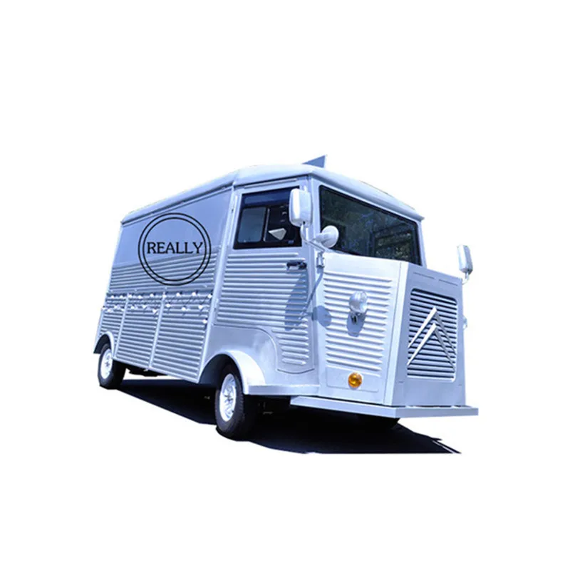 

New street food vending cart electric vintage food truck mobile food trailer sale for Europe market