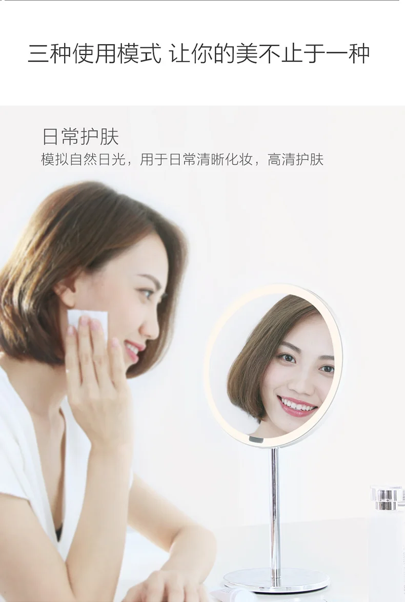 Портативный светодиодный светильник xiaomi Mijia Yee, зеркало для макияжа, светильник с регулируемой яркостью и умным датчиком движения, ночной Светильник для xiaomi smart home