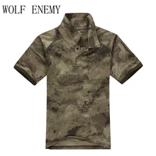 Высокое качество летний Тактический майка на открытом воздухе Охота отложным воротником Подпушка воротник короткий рукав Футболки для женщин Coolmax Полиэстер