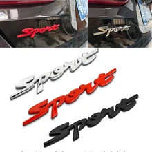 Горячая 10 шт. авто багажник спортивный логотип украшение значок автомобиля 3D металлическая этикетка Эмблема для кузова наклейка для bmw audi kia jeep ople volvo