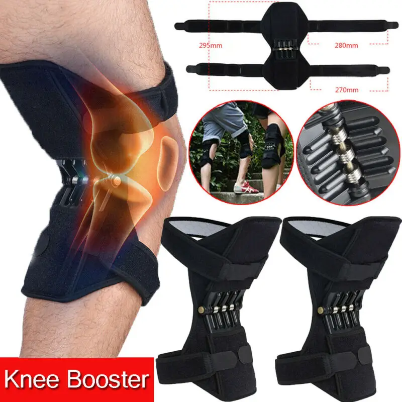 

Breathable Lift Joint Support Knee Pads Powerful Rebound Spring Force Knee Boost