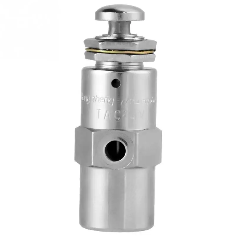 Клапан воды TAC2-4P Переключить клапан 2 Позиция 5 Путь воздуха Переключить клапан пневматические ручку Управление на/выкл Переключить клапан tapones Válvula