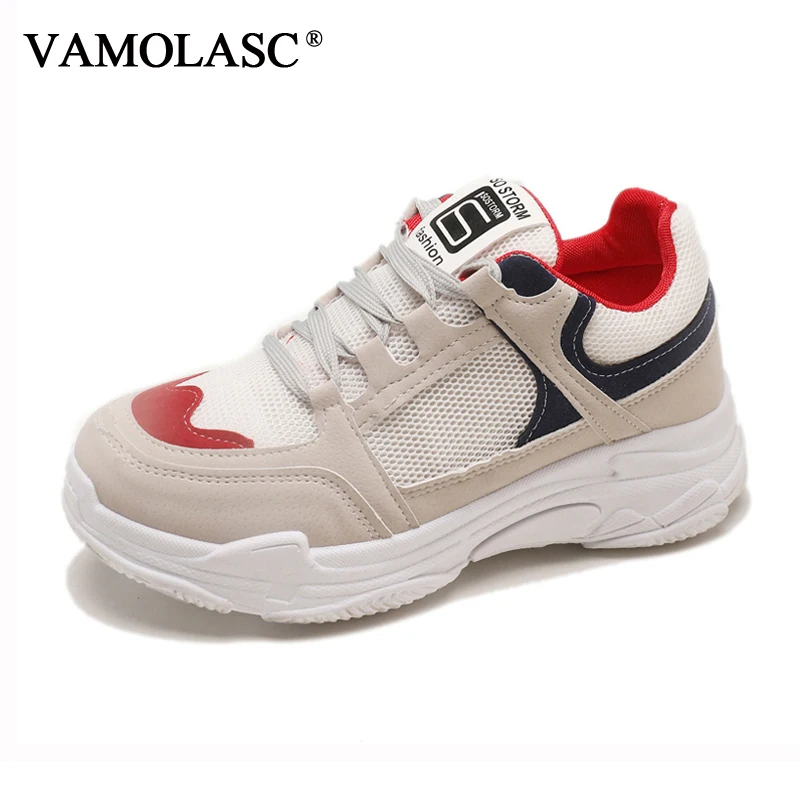 

VAMOLASC New Women's Sport Spring and Autumn Cushioning Fit DMX Mesh Running Shoes Stability shoes Breathable Outdoor Sneakers