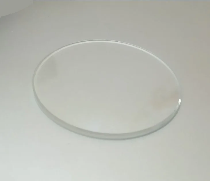 

38.5*1.4mm scratch proof mineral glass for FRONT GLASS of men watch