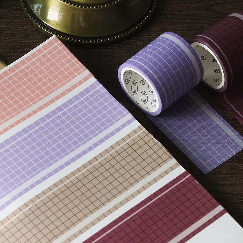 Винтажная Цветная Клейкая лента Washi клейкая сделай сам наклейка для скрапбукинга