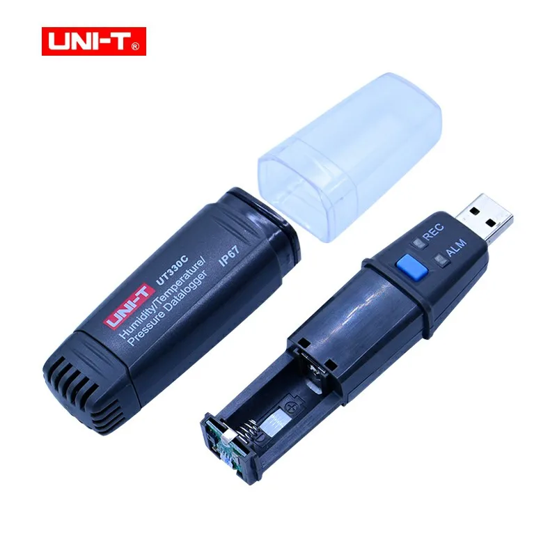 UNI-T UT330A/B/C registrador de datos Digital humedad de temperatura usb 60000 registrador registro