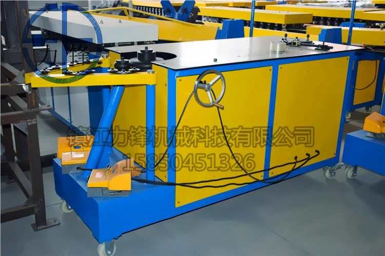 

Galvanized steel sheet Elbow Making Machine , Motorized shrimp elbow machine , duct elbow making machine
