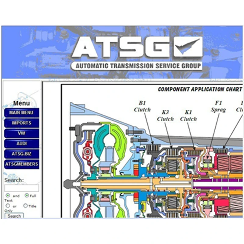 Горячая Распродажа, программное обеспечение для ремонта авто ATSG(автоматическая трансмиссия сервисная группа информация по ремонту) руководство по ремонту диагностическое программное обеспечение