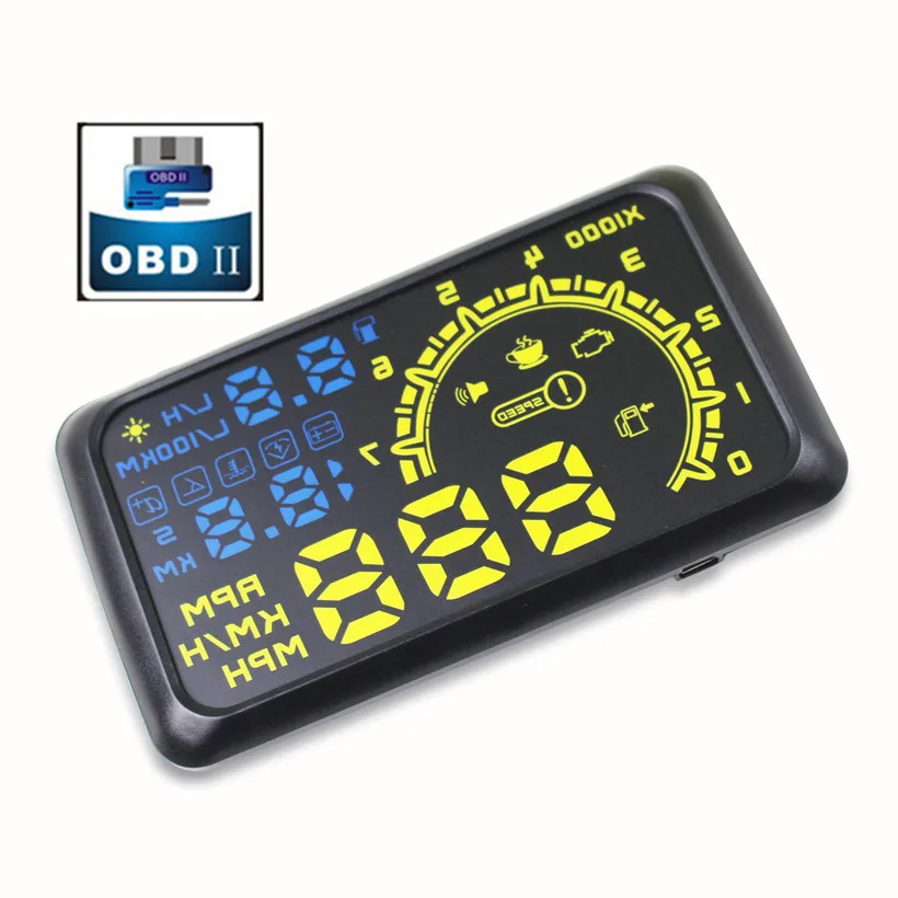 Prix pour 4C Auto HUD 5.5 Écran Auto OBDII Voiture hud OBD2 Port Tête-Up Display KM/h MPH Survitesse Avertissement Pare-Brise Projecteur D'alarme système Prix pour 4C Auto HUD 5.5 Écran Auto OBDII Voiture hud OBD2 Port Tête-Up Display KM/h MPH Survitesse Avertissement Pare-Brise Projecteur D'alarme système