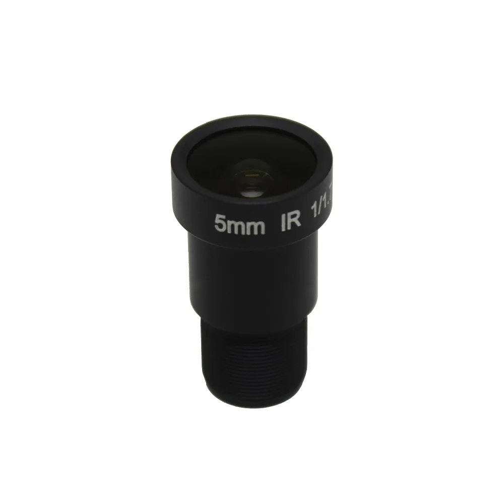 4K Lens 12Megapixel Fixed M12 Lens 5mm 110 Degree 1 1 7 inch For 4K IP