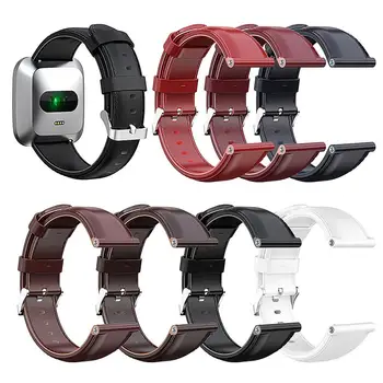 

New Arrival Replacement Genuine Leather Watch Band Strap for Fitbit Versa Lite/Versa/Blaze