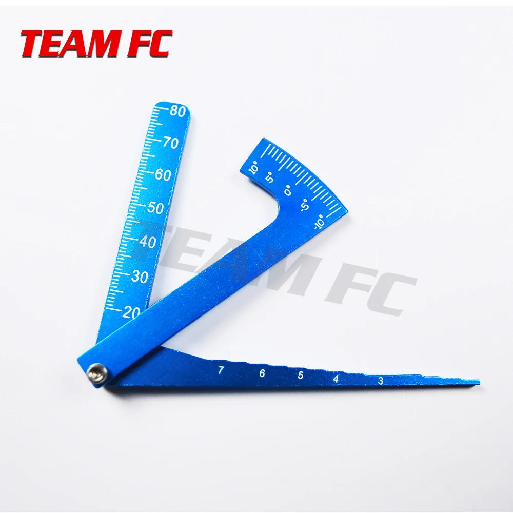 Adjustable Ruler Measure RC Car Height & Wheel Rim Camber tools for 1/