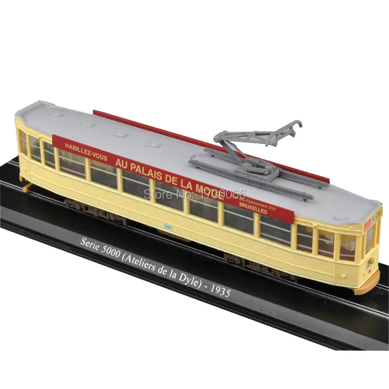 Atlas 1 87 Scale Tram Model TOYS SERIE 5000 ATELIERS DE LA DYLE 1935 The trams