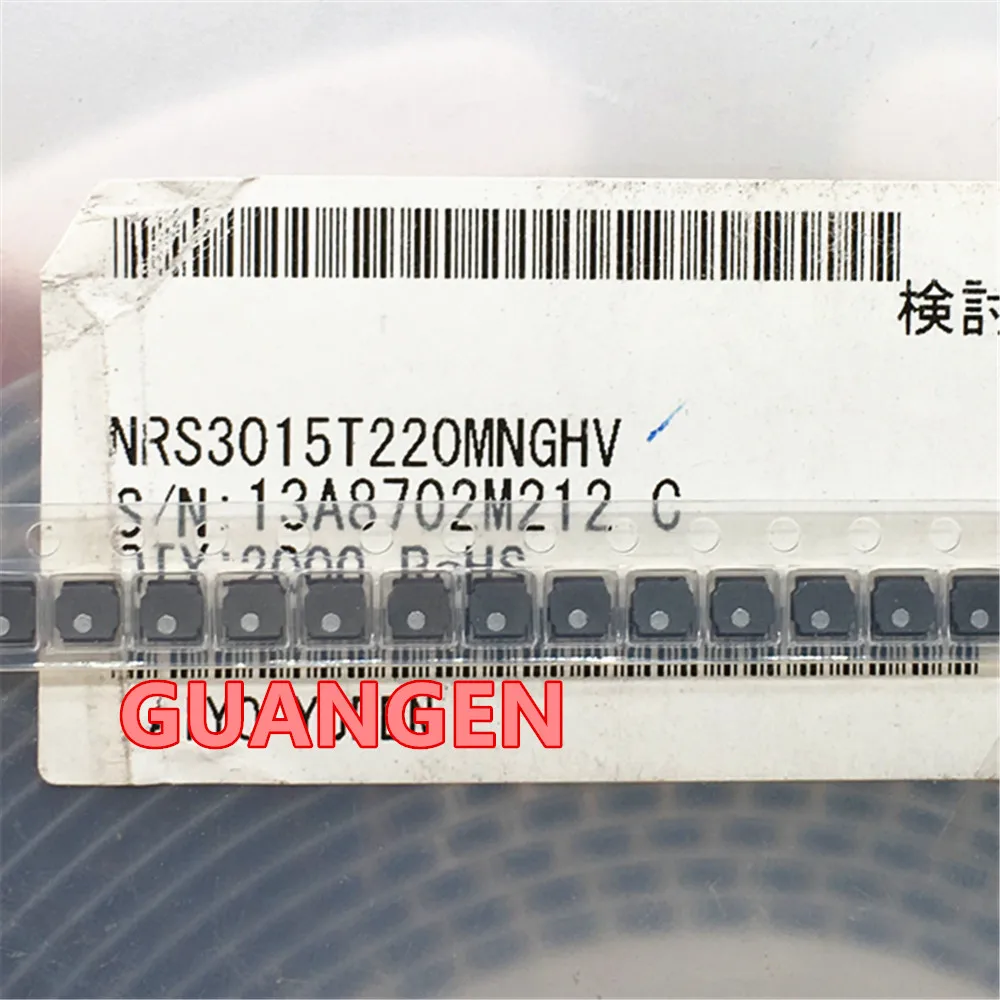 

50PCS Shield winding inductance NRS3015T220MNGH 3015 22UH 470MA 0.47A 20% 3.0*3.0*1.5MM SMD Chip magnetic adhesive inductance