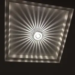 Современные светодио дный потолочный светильник RGB бра для Art Gallery украшение балкон лампа крыльцо свет коридорный светильник