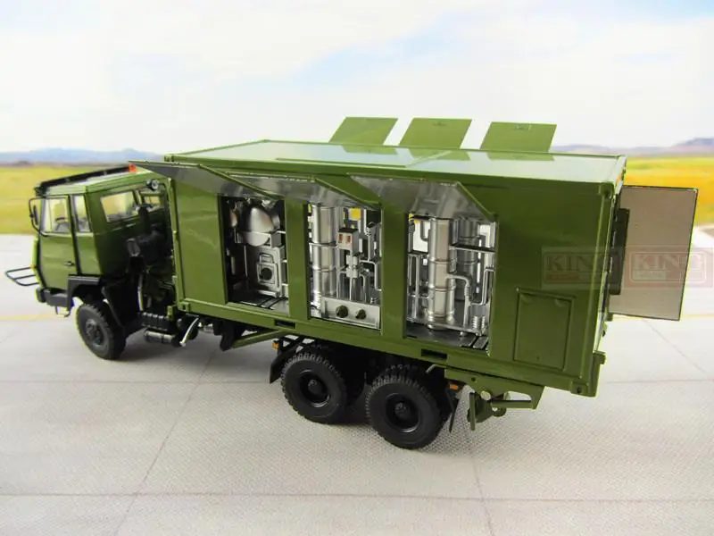 1:43 scale Steyr очиститель воды контейнер грузовик для китайской армии Военный Shan Xi