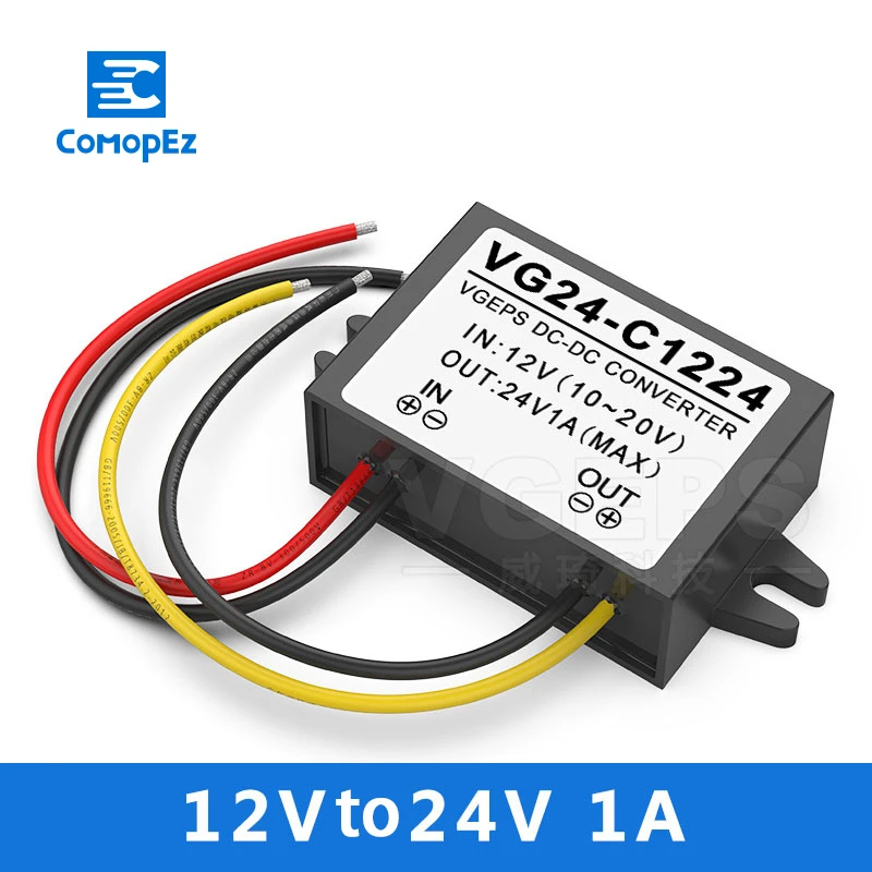 12v To 24v Boost Converter 1a 2a 3a Dc Dc 12 Volt Step-up 24 Volt Dc-dc  Conversor 12v-24v Power Voltage Converter Ce Rohs - Inverters \u0026 Converters  - AliExpress