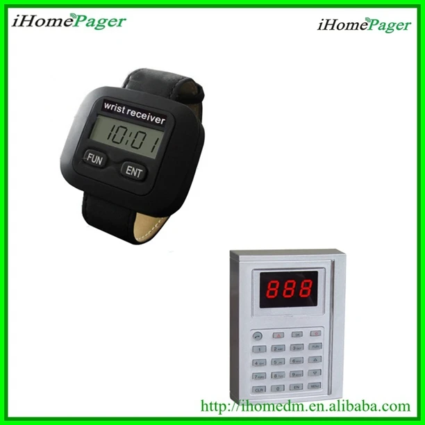 

Industry Public House wireless elecronic 1 keyboard 10 watch restaurant ordering system Kitchen call waiter