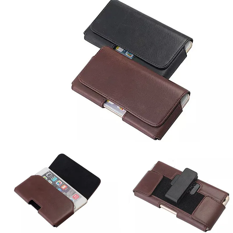 Sang trọng PU Leather Bag Eo Belt Clip Pouch Holster Điện Thoại Di Động các trường hợp Cho iPhone 6 6 s 6 Cộng Với 5.5 inch Điện Thoại Di Động túi bìa