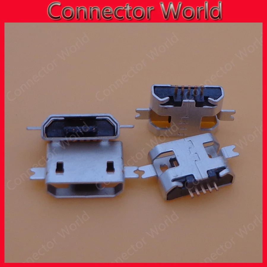 200PCS/Lot Micro Usb Charging Connector For Motorola for Moto ME525 + DEFY MB525 Charge Port Socket Jack Dock Plug | Обустройство