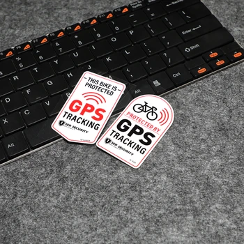 

Bicycle Safety Reflective Sticker GPS Tracking Protected Motorcycle Anti-theft Decals Waterproof Relective Sticker Car Styling