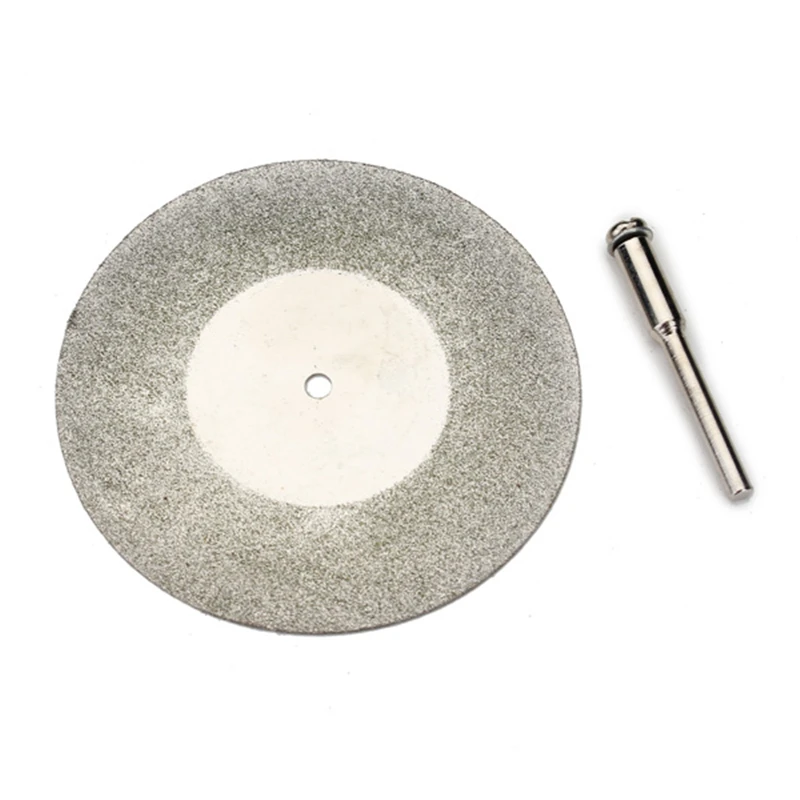 

60mm Diamond Grinding Wheel Metal Cutting Disc For Mini Dremel Rotary Tool Accessories With 1pc Arbor Shaft