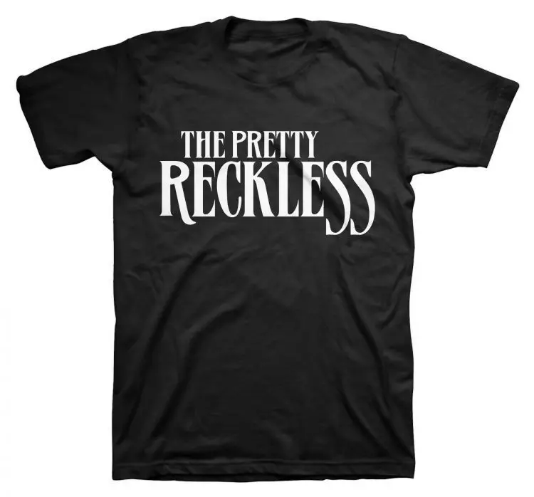 THE PRETTY RECKLESS-логотип-футболка S-M-L-XL-2XL Фирменная Новинка официальный футболка |