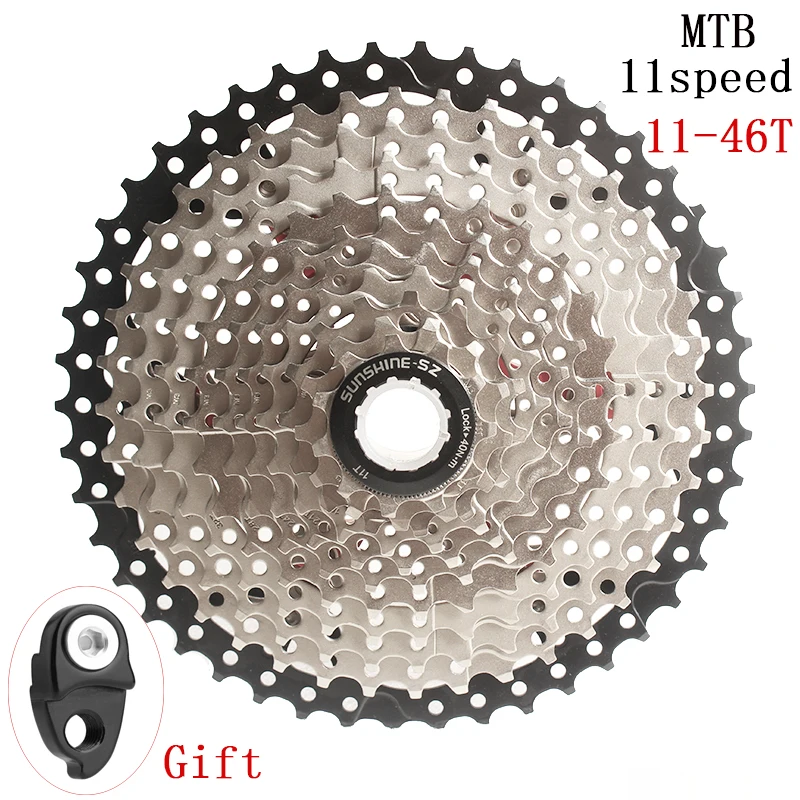 SUNSHINE 8/9/10/11/24/27/30/скорость 27 Скорость 24 скорость горный велосипед MTB велосипедный кассета маховик Звездочка сменная шестерня(подарок хвост