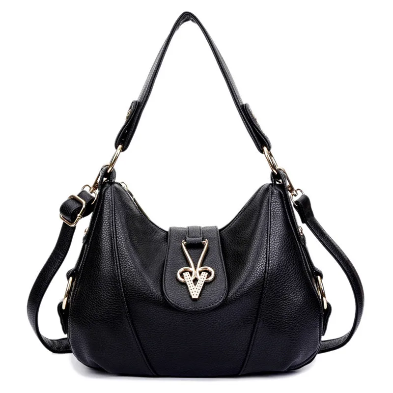 New Split Leather Bag Fashion Women Bag Shoulder Bags Designer Handbags High Quality Female