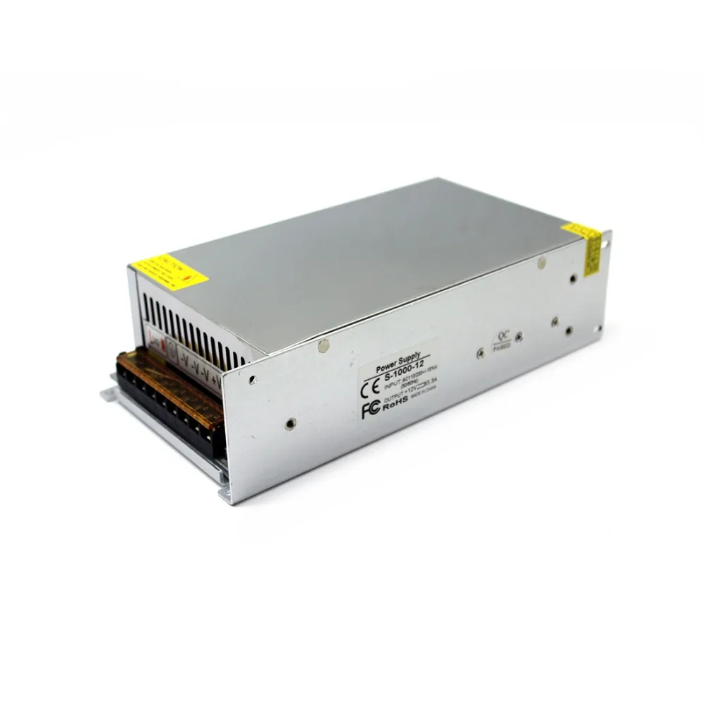 

12V 1000W High Power Lighting Transformers DC12V DC36V DC24V DC48V DC60V DC70V DC80V DC90V Constant Voltage DC Power Supply