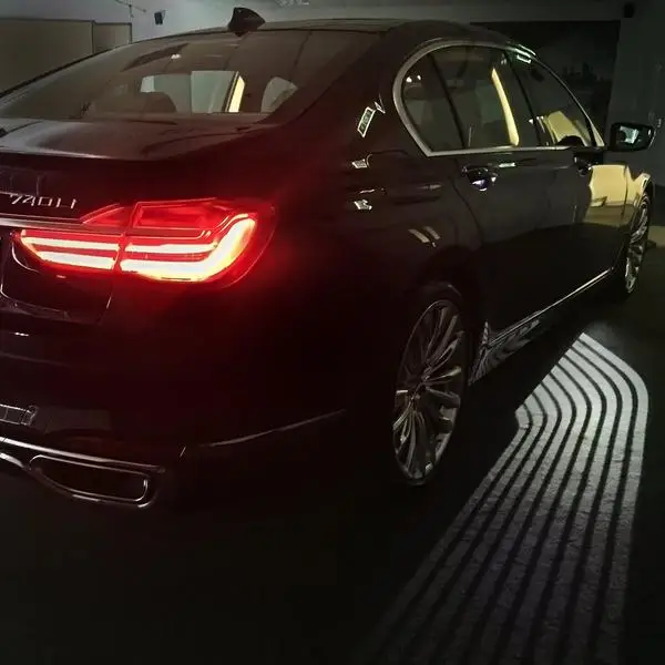 2 * автомобильный коврик с подсветкой b mw 7 серии для всех автомобилей светодиодный