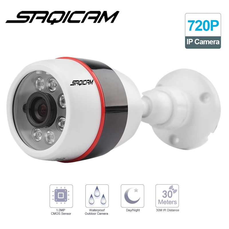 Saqicam 720P HD IP 2 шт. камера система безопасности 4CH 1080P NVR Наружные камеры