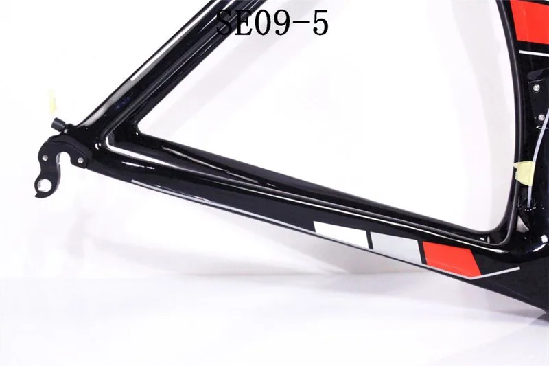 Discount Carbon frame road carbon china SE09-5 inner cable bicycle frame DI2/mechanical both carbon frames with factory directly sell 4