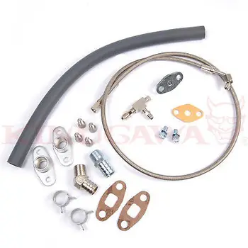 

Kinugawa Turbo Oil Feed and Return Line Kit for Garrett T3 T4 T3/T4 T04B T04E