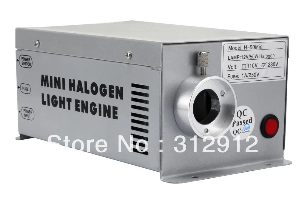

H-50,50W Mini Halogen light engine;with RF remte