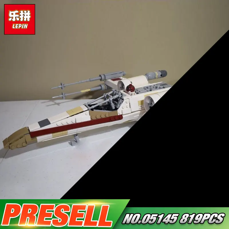 Lepin 05145 Star Plan Series The 75218 X-wing Star Plan Fighter Set Building Blocks Bricks Kids Toys Christmas Birthday Gifts 2015 the plan