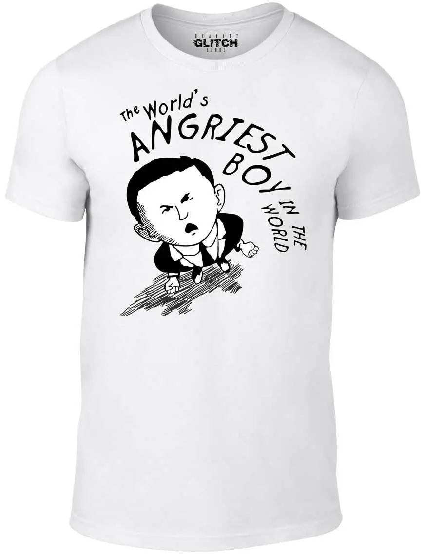 

Men's The World's Angriest Boy In The World T-Shirt Marvel Legion X Men Man Fashion Round Collar T Shirt Top Tee
