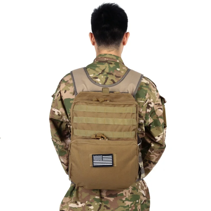 Preise Freien Taktische Molle Nylon Hydratation Tasche Jagd Camouflage Wasserdichte Taschen Militär Armee Kampf Tasche Neue
