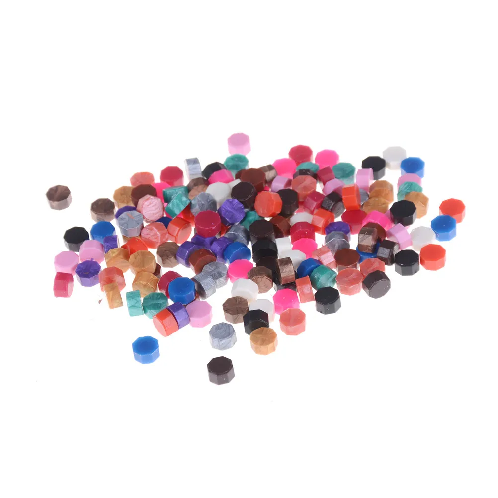 

10 PCS/set New Sale Multicolor Stamps Sealing Wax granule In bulk Multifunction Documents Wedding Invitations Stamp supplies