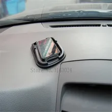 2017 nova Silicone Car Anti Slip Mat Magia Mat Traço Painel Almofada pegajosa Para O Telefone Almofada Antiderrapante Telefone Do Carro Etiqueta Do Carro