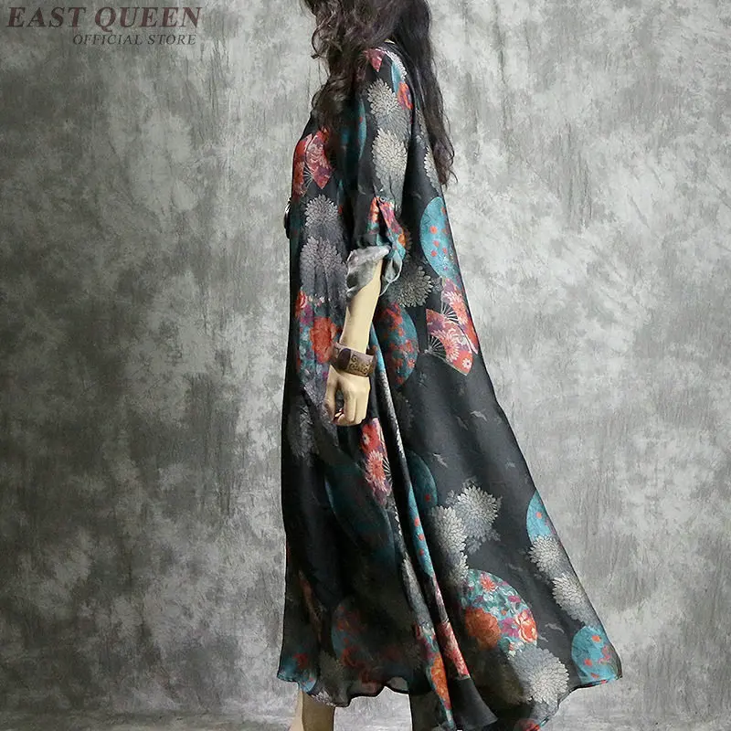 Китайский магазин одежды традиционное платье японское кимоно юката Платья женские шикарные мексиканские хиппи этнический стиль платье AA4074