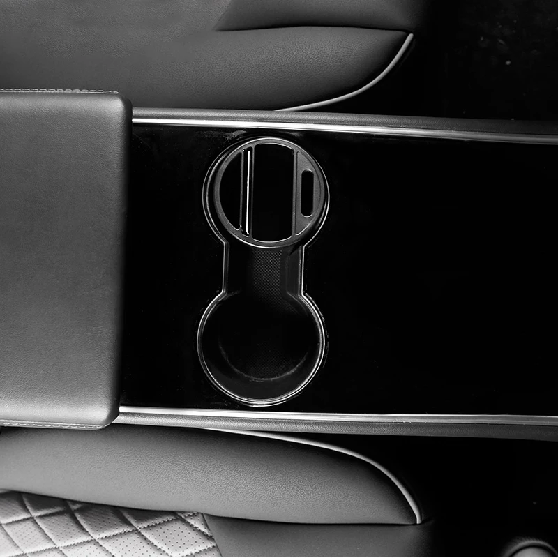 Модификация стакана воды Многофункциональный слот для хранения карт водная чашка карта для Tesla для модели 3 автомобильные аксессуары