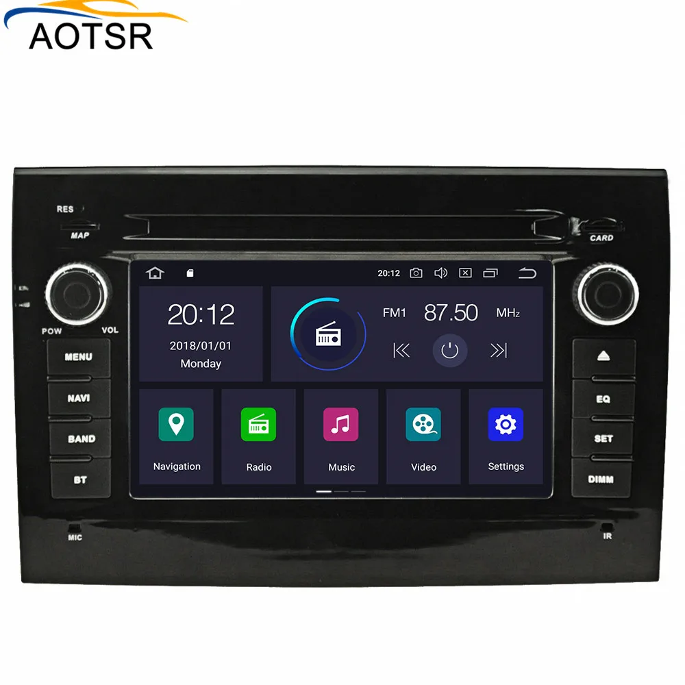 Clearance IPS 4+32 Android 9.0 Car Radio DVD Player GPS Multimedia Stereo For Fiat Ducato 2002-2008 Auto stereo Video Navigation head unit 7