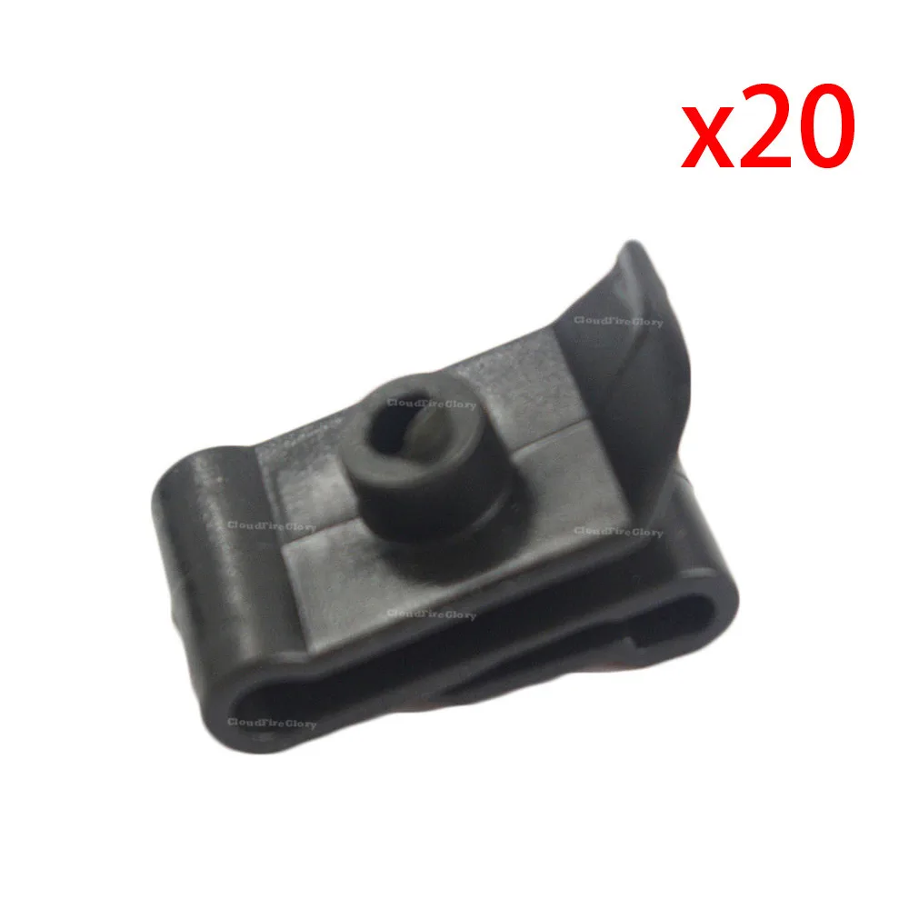 CloudFireGlory для Toyota Camry RAV4 2001 подходит Lexus IS300 нейлоновый зажим крыла бампера U Nut #12