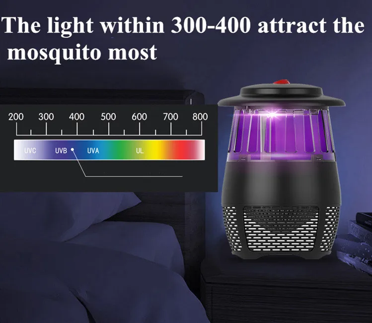 Electric Mosquito Killer Lamp Fly Bug Zapper Mosquito Insect Killer LED Light Trap Lamp Pest Control Usb Powered Bug Zapper