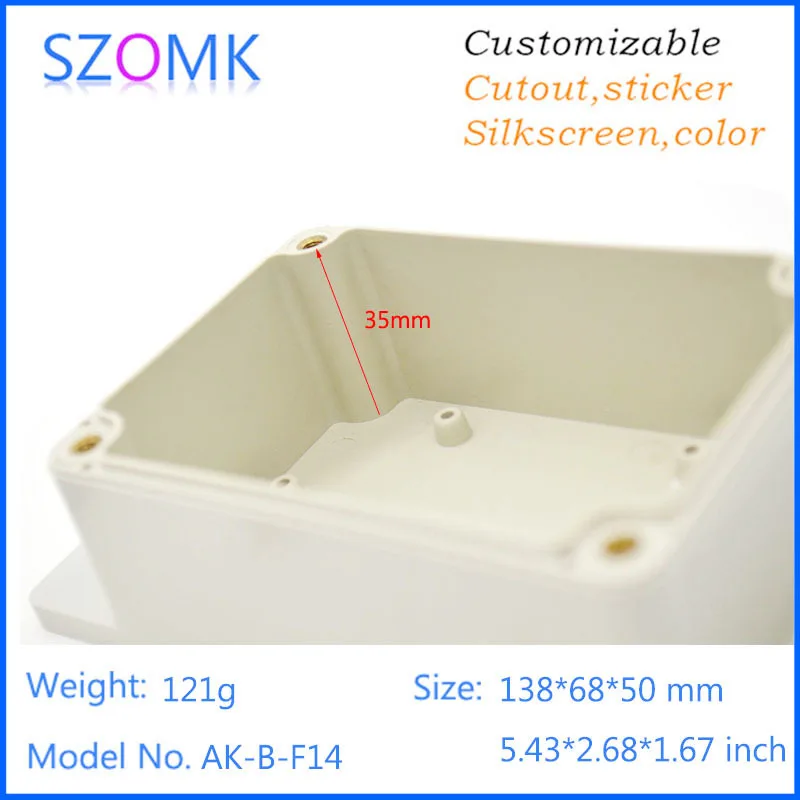 outdoor plastic waterproof electrical enclosure plastic hinge box szomk instrument enclosure junction housing wall mounting control box (6).jpg