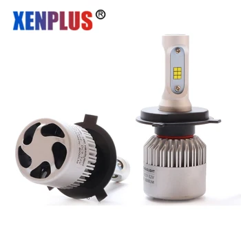 

Xenplus 2pcs Led H4 Car Headlight 6500k 8000LM CSP 12V H1 H7 H3 H11 H13 Hi/Lo H10/HB3/9005 9006/HB4 E2 Car-styling Auto bulb