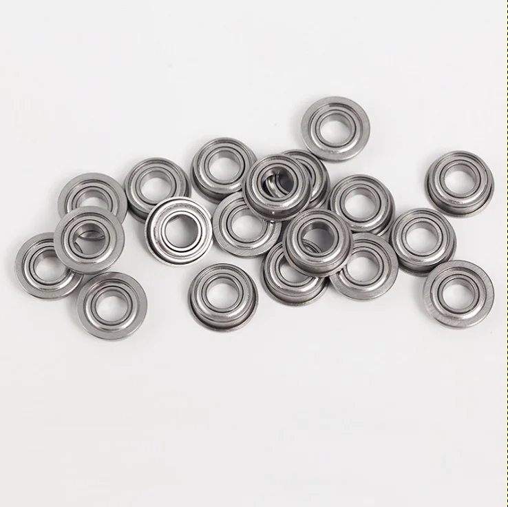 20 PCS Flange Metal Double Shielded Ball Bearing 1//4/" x 5//8/" x 0.1960/" FR4zz