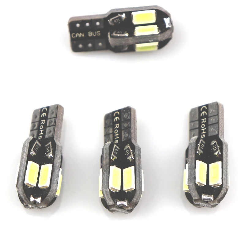 4 шт./лот T10 8 SMD 5630 LED Canbus автомобильные парковочные огни W5W 194 5730 Светодиодные