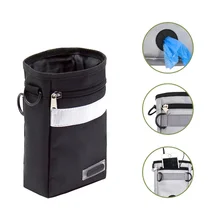 Многофункциональная сумка для обучения собачьим лакомству Легко переносит игрушки для домашних животных лакомства с отверстием для сумки XH8Z